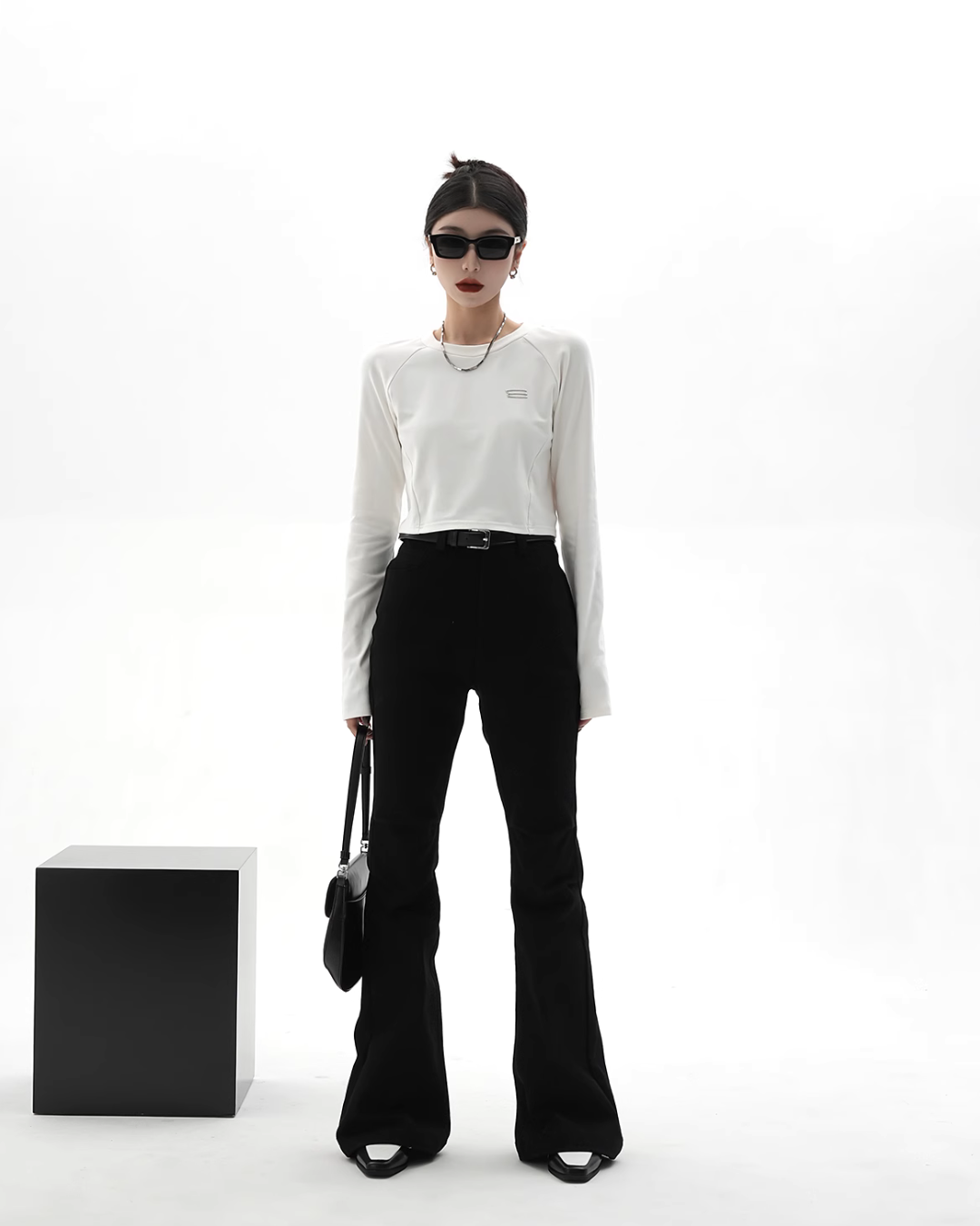 High Waisted Flare Pants SRS0280