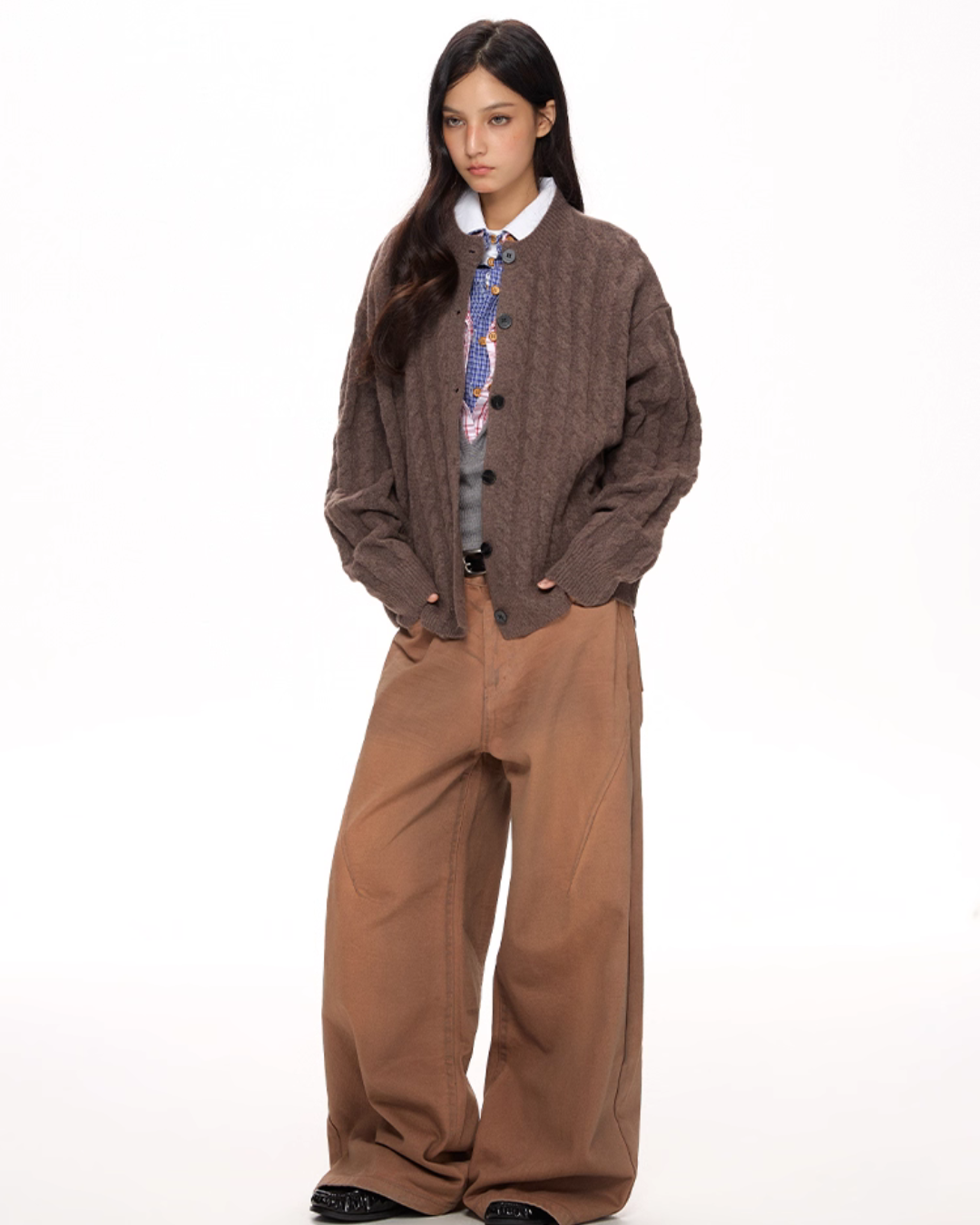 Cable Knit Cardigan VAT0014