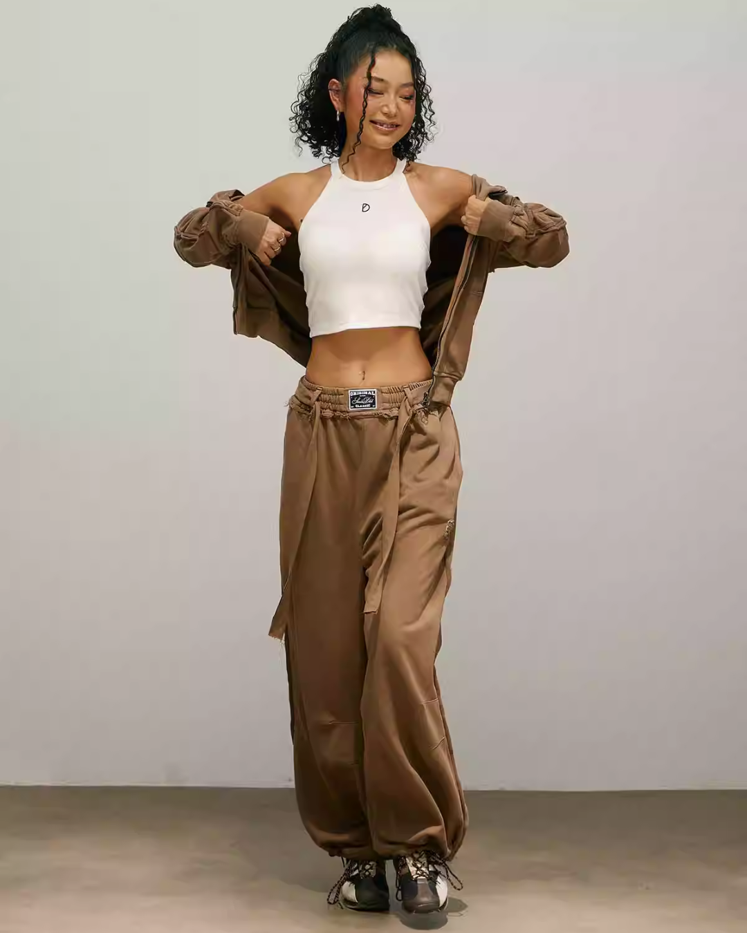 Back Logo Zip Hoodie / Sweatpants SMD0006