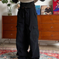Multi Pocket Washed Work Pants CYE0039