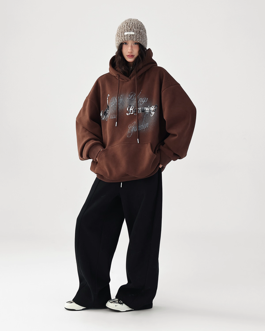 Vintage Logo Sweatshirt Hoodie ACS0345