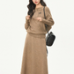 One Shoulder Knit Top / Long Skirt WEO0007