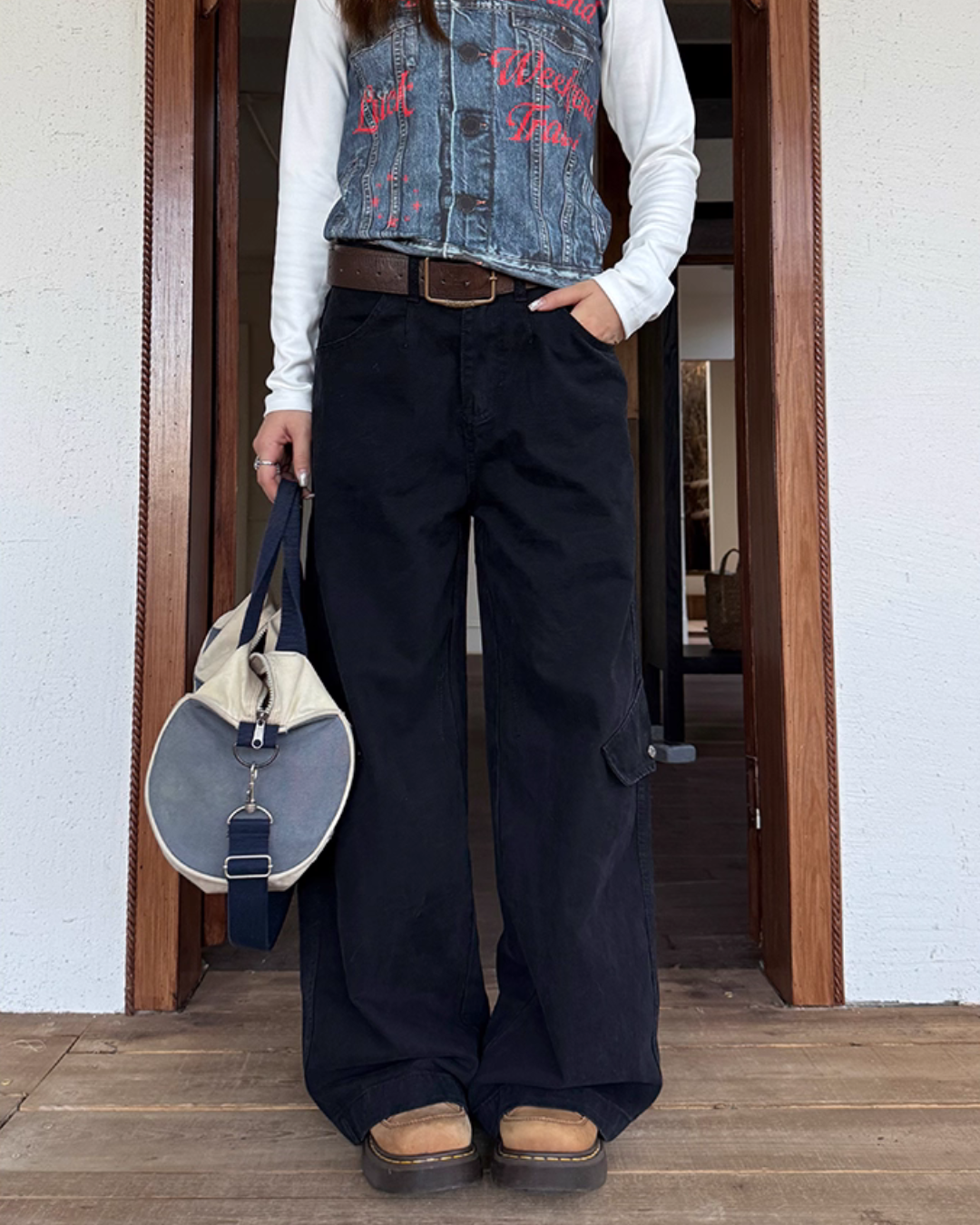 Loose Cargo Pants CYE0083