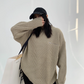 Zip Design Knit Tops YLS0705