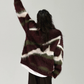 Mohair Jacquard Knit Sweater ACS0387