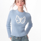 Butterfly Rib Knit Tops ZZF0351