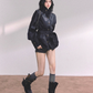 Retro Oversized Leather Jacket LAS0048