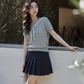 Sailor Collar Knit Top SMS0006