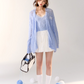 Loose Silhouette Knit Cardigan / Knit Camisole ASG0013
