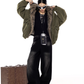 Vintage Fur Work Jacket ICM0112