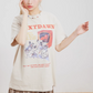 Dog Graphic Logo Print T-Shirt NXD0010