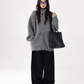 Stand Collar Knit Jacket ACS0352