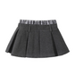 Paid Collar Slim Knit Cardigan / Pleated Skirt WEO0016