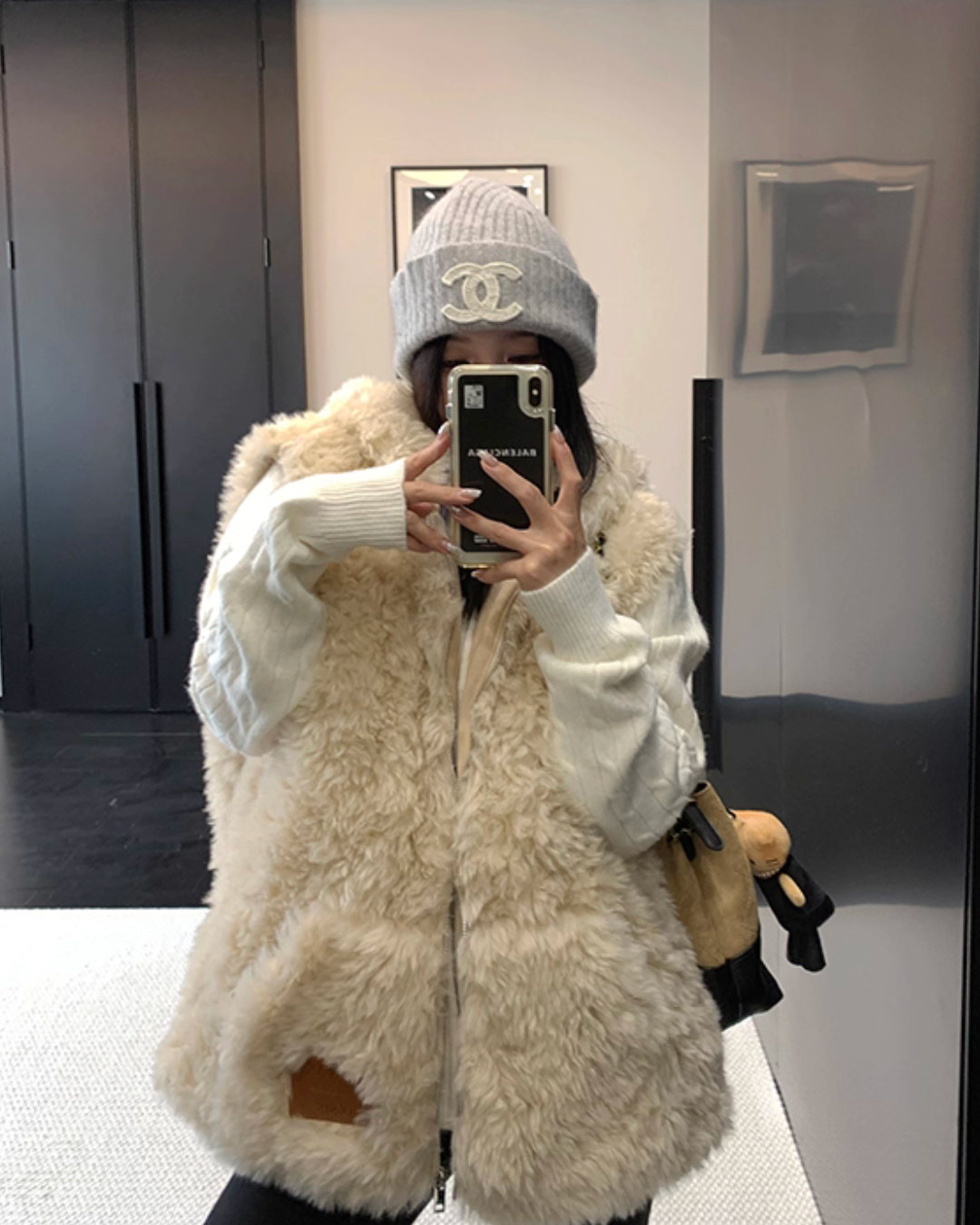 Fluffy Fur Vest YLS1008