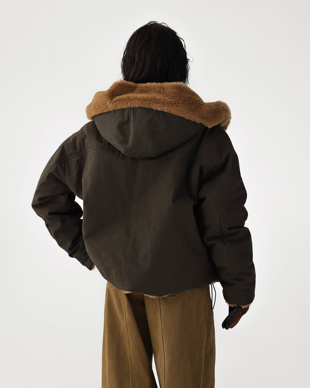 Reversible Faux Fur Blouson ACS0339