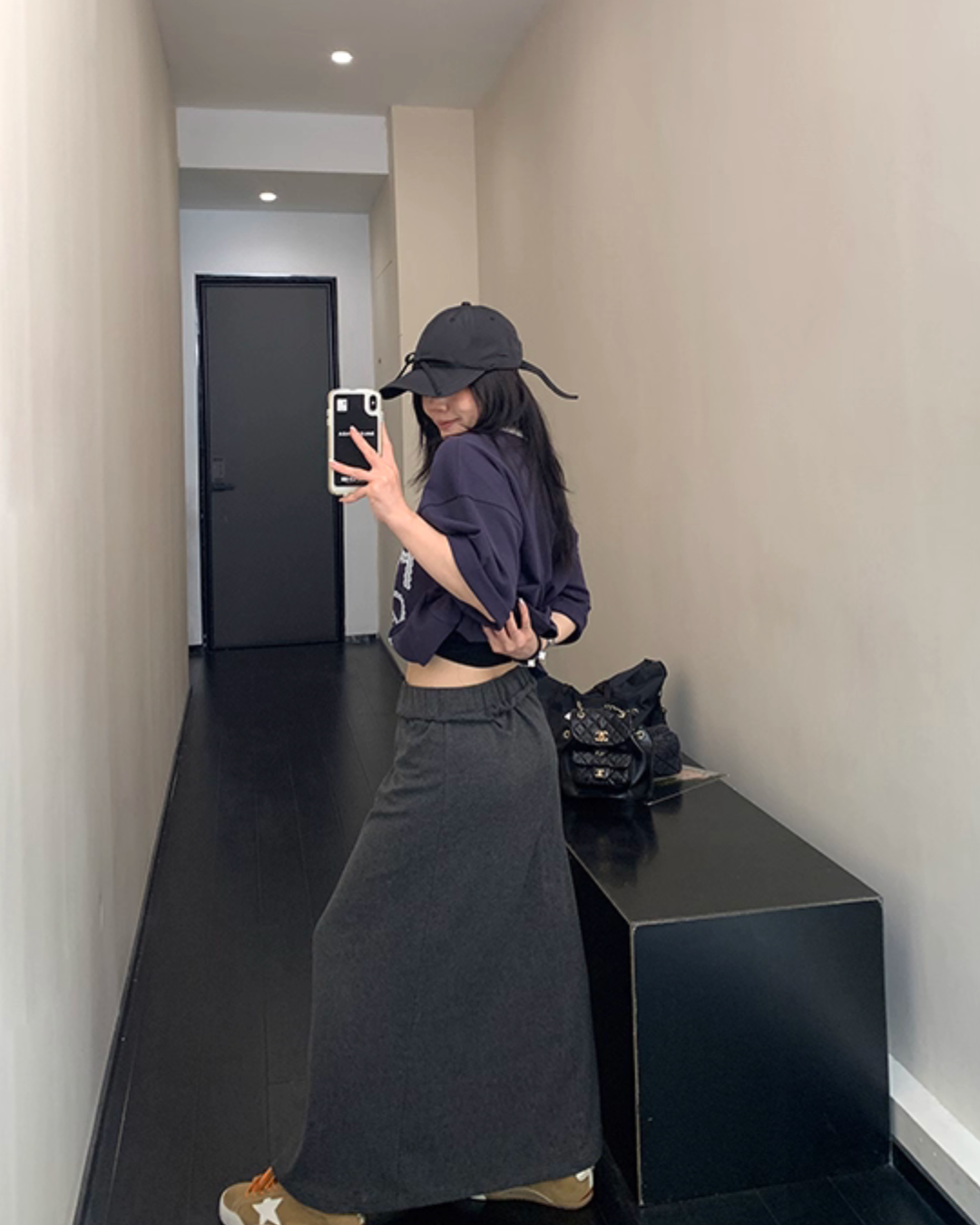 Sweat Long Skirt YLS0917