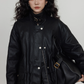 Lapel Leather Jacket VAS0174