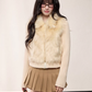 Fur Docking Knit Jacket MST0002