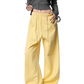 Color Contrast Stitch Sweat Pants ICM0105