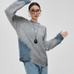 Denim Patchwork Crew Neck Top FER0056