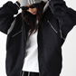Retro Color Patchwork Hood Jacket ACS0286