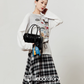 Long-Sleeve Top / Paid Long Skirt / Caramel Blouson  LLA0551