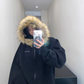 Fur Hood Knit Hoodie YLS0979