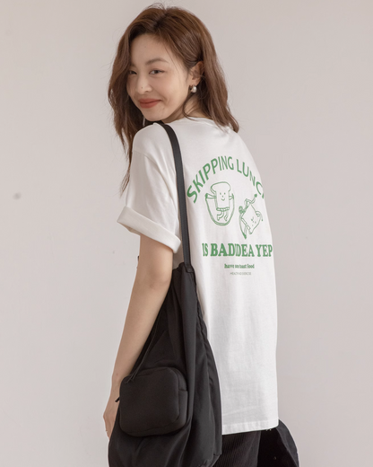 Back Logo Casual T-Shirt VNS0001