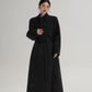 Waist Belt Wool Coat SRS0389