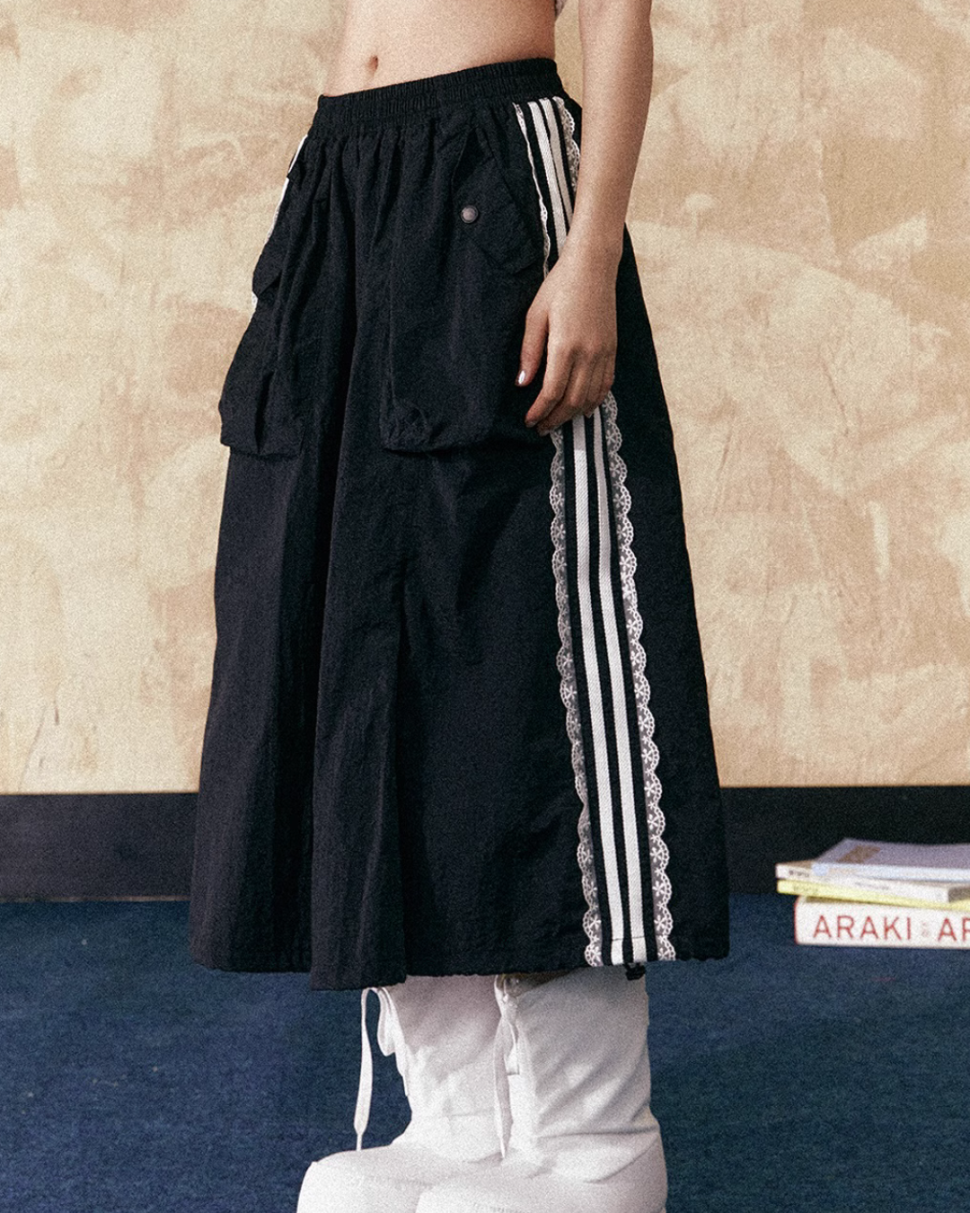 Girly Sideline Track Jacket / Long Skirt EZK0040