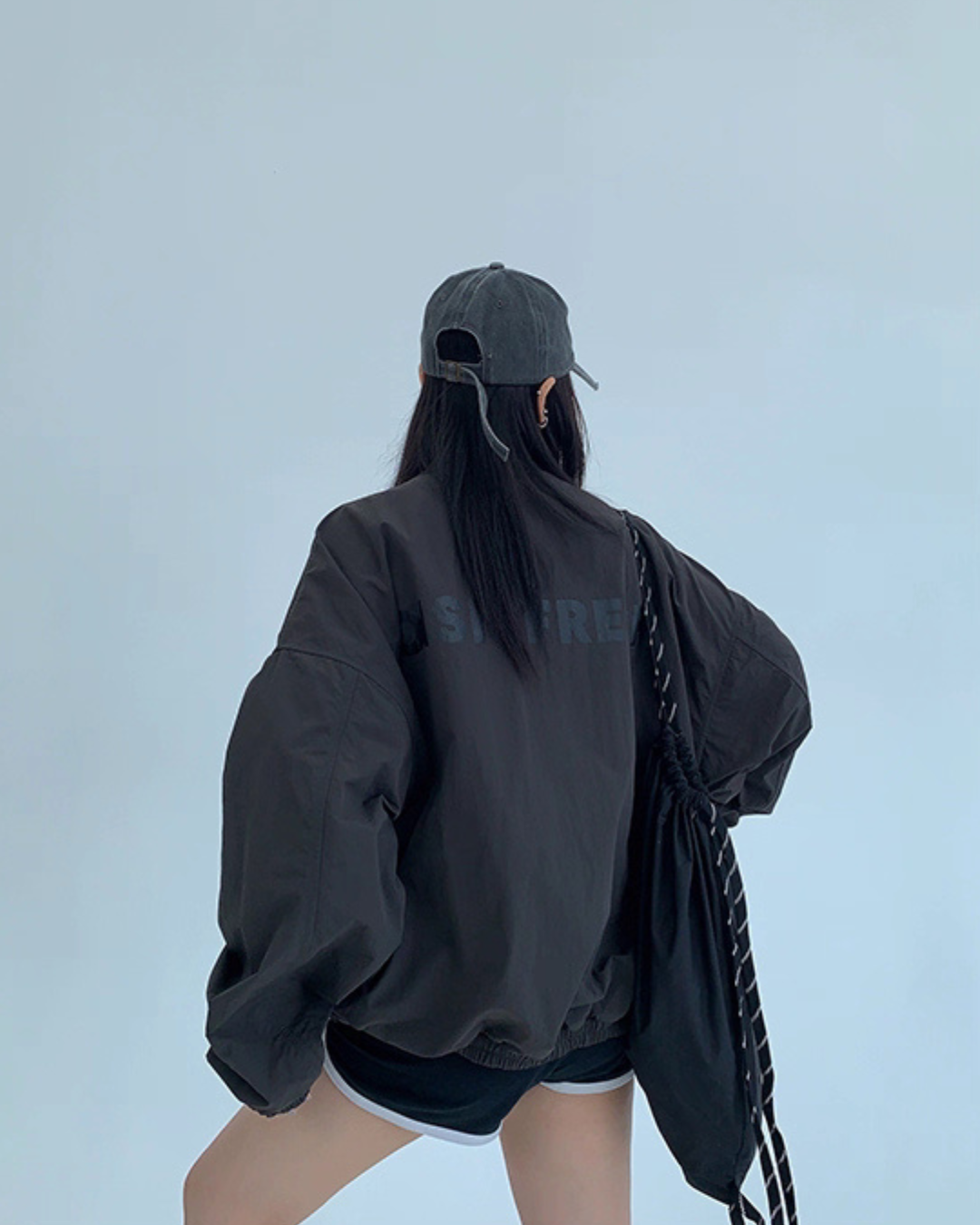 Back Logo Nylon Jacket YLS0906