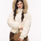 Fur Down Jacket / Flare Pants ELS0010
