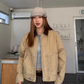 Vintage Washed Collar Denim Jacket CYE0053