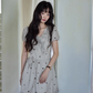 Rose Motif Girly Dress SMS0018