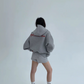 Back Logo Sweat Hood Jacket YLS0908
