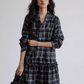 Vintage Plaid Dress VAS0186