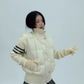 Down Vest Knit Sleeve Jacket YLS0995