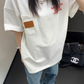 Print Short Sleeve Retro T-Shirt YLS0842