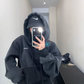 Vintage Short Hood Sweatshirt YLS0915