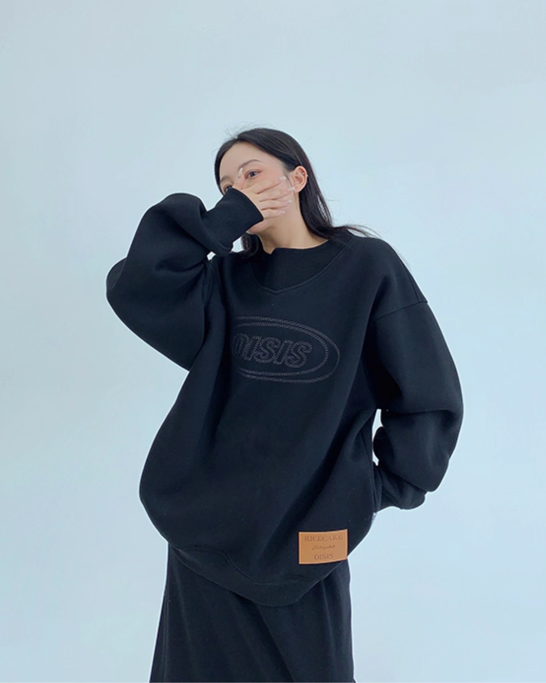 Logo Loose Sweat Top YLS0964