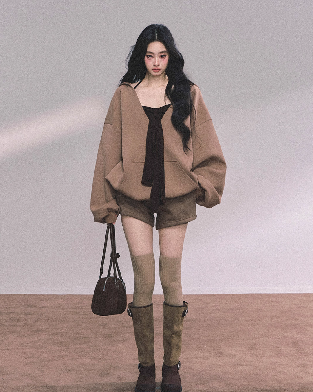 Relax Sweatshirt Hoodie/Shorts LAS0045