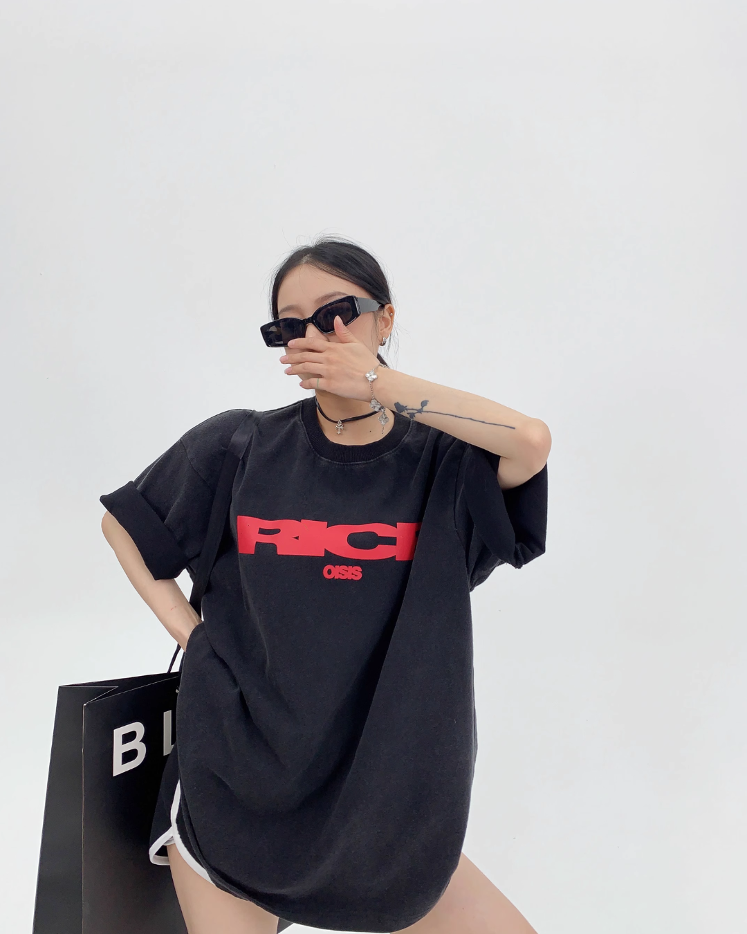 Front Logo Big T-shirt  YLS0269