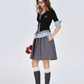 Layered Style V-Neck Slim Knit BHB0002