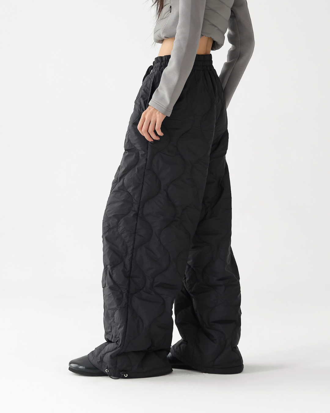 Quilted Loose Casual Pants ACS0341