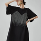 Layered-Style T-Shirt Dress FER0195