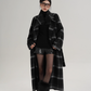 Stand Collar Paid Long Coat SRS0391