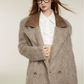 Big Color Elegant Shaggy Coat keb0002