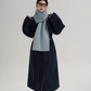 Scarf Design Long Wool Coat SRS0409