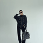 Napoleon-Style Zip-Up Hoodie YLS1071