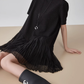 Rhinestone Short-Sleeve T-Shirt Dress FER0080